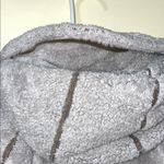 Kuhl Womens  Tan Beige Stone Flight Fleece Pullover Hidden Hoodie Sweater Photo 6