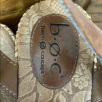 Born Brown Strappy Wedge Sandals Size 8 Photo 10