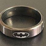6mm black Batman ring size 6 Photo 0
