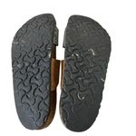 Birkenstock Arizona women brown blue and mustard two strap sandals women’s 7 /38 Photo 3