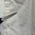 ZARA  Short Linen Blend Dress With Cut-Out Oyster White 4661/145 size XS Photo 6