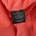 NBD Arijana Coral Orange Front Keyhole Long Sleeve Mini Dress Photo 11