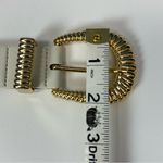 EXPRESS Cream and Gold Women's Belt Size XL Photo 6