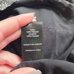 ASTR the Label Ruffle Crop Top in Black Ditsy Photo 9