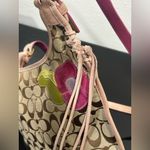 Coach  Y2K Signature Pink Poppy For Peace Flower Crossbody Bag Photo 6