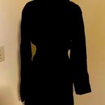 ZARA NWT.  Black Wrap Mini Dress with V-neckline. Size S Photo 6