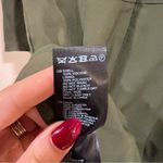 Reiss NWT NEW Cora Khaki Olive Green Structured Mini dress Photo 10