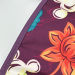 Disney Parks Mickey Mouse Flower Floral Purple Summer Large Tote Bag Hawaiian Photo 14