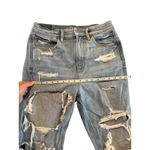 American Eagle  Highest Rise 90s Boyfriend Jeans Sz 6 Distressed Ripped Relax Fit Photo 10