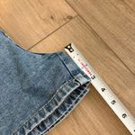 Route 66  Vintage Carpenter Utility mom denim shorts jorts light wash 13/14 Photo 6