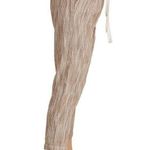 Free People Light At Sunrise Pants Women 4 Brown White Cotton Crop Resort Boho Photo 6