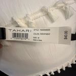 Tahari  Black shiny belt with silver hardware Photo 2