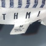 THML Boho Tasseled Ruffled Striped Semi Wrap Hi-lo Dress Size Medium Photo 7