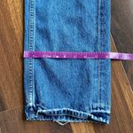 Cotton Citizen  Kate Jean Dark Wash Le Doux Button Fly Straight Jeans Photo 10