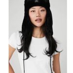 Alo Yoga Faux Fur Polar Hat Black Photo 1