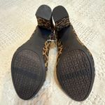 Merona new 7 1/2 animal print 3 1/2 inch heel faux suede pump 2677 Photo 1