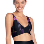 Maaji  Twist Tulip 4-Way Reversible Sports Bra Small Photo 0