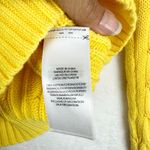 Ralph Lauren Polo  Cable Knit Cotton V-neck Sweater Size XL Yellow NWT Preppy Photo 5