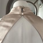 NEW Lovely High Neck Backless Maxi Dress With Slim Belt, Champagne Size 2, $242 Gold Photo 11