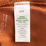 Aerie  Waffle Scalloped Tie Longline Triangle Bikini Top Canyon Creek Extra Small Photo 7