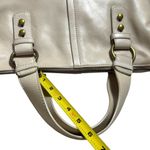 Fossil NEW  Cori Satchel Shoulder Bag Ivory Leather Zipper Closure Capsule Luxury Photo 14