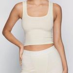 SKIMS  Cotton Rib Tank Boxer Set Photo 0