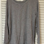 Felina  Gray with Pink Flecks Long Sleeve Top - Size XL - GUC Photo 0