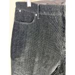 Talbots Flawless Five Pocket Black Sparkle Corduroy Pants Women Size 14 Photo 13