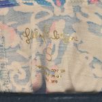 Lilly Pulitzer Womens Blue Haven Pop Up Into The Deep Amina Cap Sleeve Dress Sml Photo 2