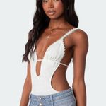 Edikted White Body Suit Photo 0