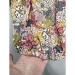 J.Crew Liberty Fabric Blouse Top Small Mauve Floral Smocked Puff Sleeve READ Photo 4