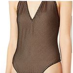 Cosmopolitan X Dress the Population Brigette Black Fishnet Bodysuit Size Small Photo 0