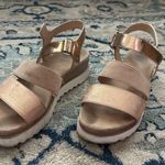 Call it spring Women's Sandals in Rose Gold and Blush Photo 2