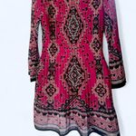 Alfani  Pink and black boho blouse long #bohostyle 8 Photo 1