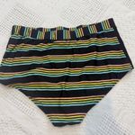 Torrid 3 high rise hip pockets striped swim bottom bikini brief SW 2819 Photo 7