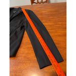 Roz & Ali Women's Black Double Breasted Blazer XL Shoulder Pads Photo 4