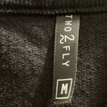 Two Fly Black Corduroy Shirt Jacket Aztec Western Medium Photo 6