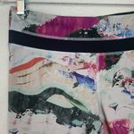 Lululemon size 8 Run inspire crop II leggings luxtreme white pink splatter mesh Photo 3