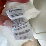 Reformation NWT  Icelynn Satin Bridal Maxi Dress in Ivory Photo 10