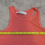 Free People Beach XS La Nite Ribbed Tank Dress Coverup Coral Orange Women's Photo 7