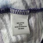 Roaman's Womens Top 2X 100% Cotton Breathable Casual Everyday Wear Comfort Blue Photo 8