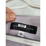 Slate + Willow Gabi Purple Floral Jacquard Print Sleeveless V-Neck Dress Size 6 Photo 53