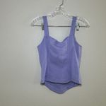 Grace Karin NWT  Lavender Bustier Tank Top Women's S Sleeveless Casual‎ festival Photo 2