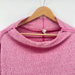 Free People  Londontown Thermal Top Raspberry Cowl Neck Long Sleeve Medium‎ Photo 3