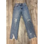 BDG Urban Outfitters Cowboy Jean Distressed High Waisted Denim Size 24 Photo 1