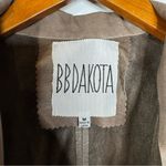 BB Dakota Brown Leather Jacket Size Medium Photo 3