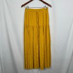 Anthropologie  Maeve Carnacion Textured Maxi Skirt Size S Photo 4