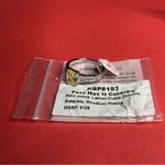 Bomb Party RBP8193 “Fate Has It Covered” Lemon CZ on Rhodium Size 10 Ring NWT Silver Photo 4