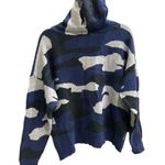 Elan Camo Oversized Hoodie Sweater, Size M Photo 0