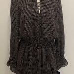 Rachel Roy Nwt  Polka Dot Puff Sleeve Mini Dress Sz XXL Photo 0